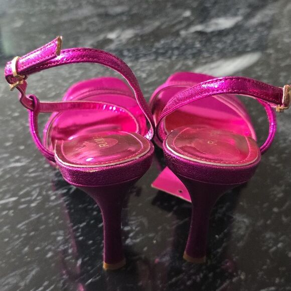 BRAND NEW RAMPAGE WOMEN'S STRAPPY HEELED OPEN TOESANDAL - Picture 6 of 16